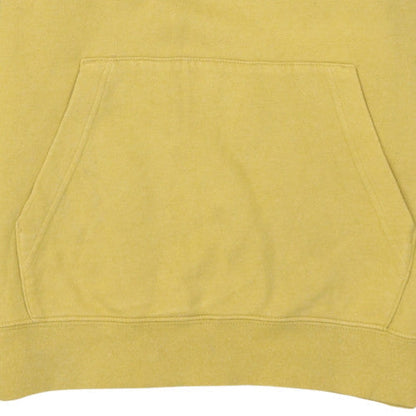 Mens UK Size S Nike Yellow Pullover Hoodie