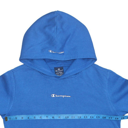 Boys UK Size 13-14 Years Champion Blue Pullover Hoodie