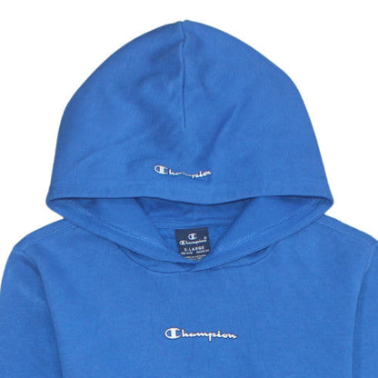 Boys UK Size 13-14 Years Champion Blue Pullover Hoodie