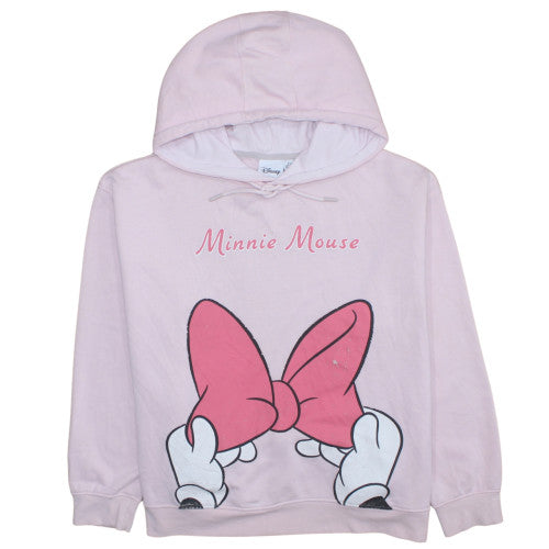 Womens UK Size XL Disney Pink Pullover Hoodie