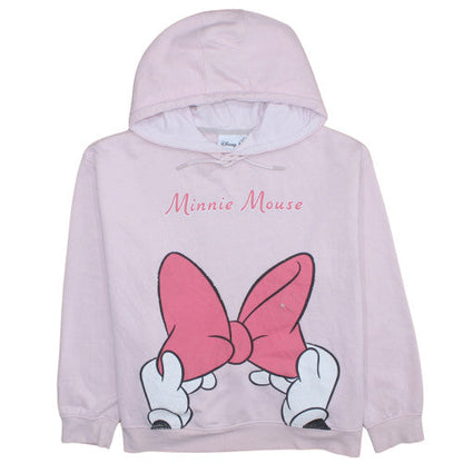 Womens UK Size XL Disney Pink Pullover Hoodie