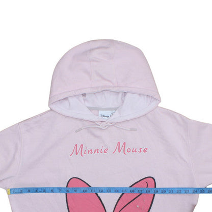 Womens UK Size XL Disney Pink Pullover Hoodie