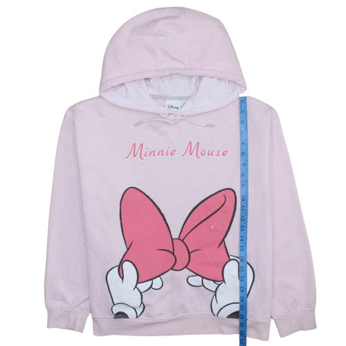 Womens UK Size XL Disney Pink Pullover Hoodie