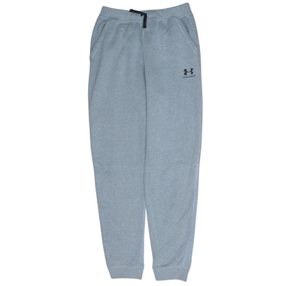 Under Armour Boys Grey Jogger Sweatpants 14-16 Years Fleece Tapered Fit