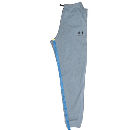 Under Armour Boys Grey Jogger Sweatpants 14-16 Years Fleece Tapered Fit