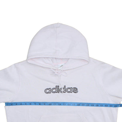 Womens UK Size 10 adidas Pink Pullover Hoodie