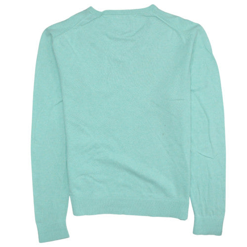 Mens UK Size M Tommy Hilfiger Green Pullover Jumper