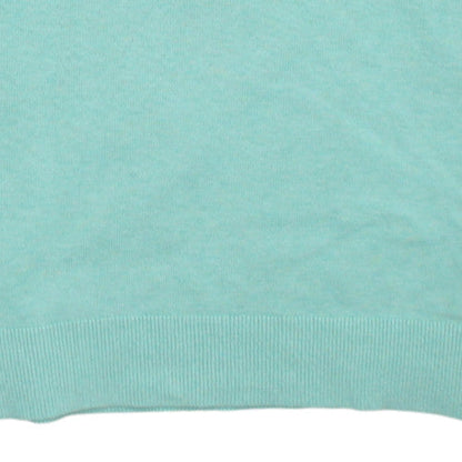 Mens UK Size M Tommy Hilfiger Green Pullover Jumper