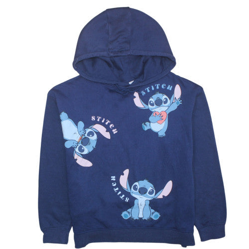 Womens UK Size L Disney Blue Pullover Hoodie