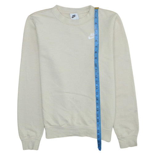 Mens UK Size XS Nike Beige Pullover Sweatshirt
