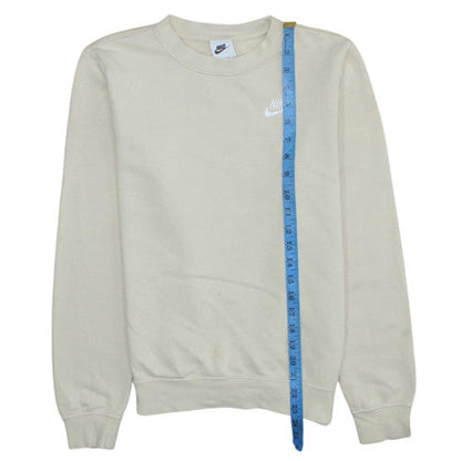 Mens UK Size XS Nike Beige Pullover Sweatshirt