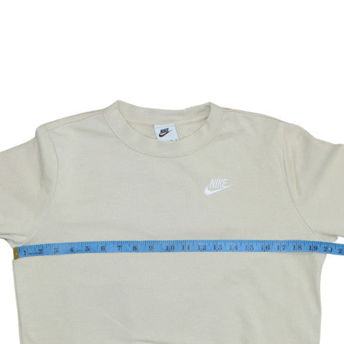 Mens UK Size XS Nike Beige Pullover Sweatshirt