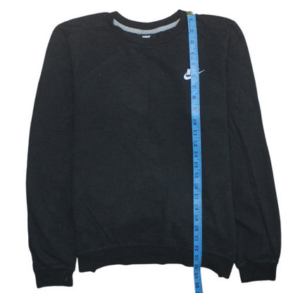 Mens UK Size M Nike Black Pullover Sweatshirt