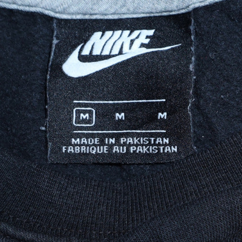 Mens UK Size M Nike Black Pullover Sweatshirt