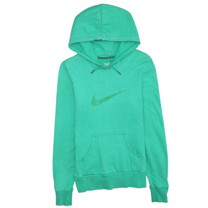 Womens UK Size 12 Nike Green Pullover Hoodie
