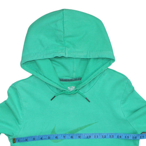Womens UK Size 12 Nike Green Pullover Hoodie