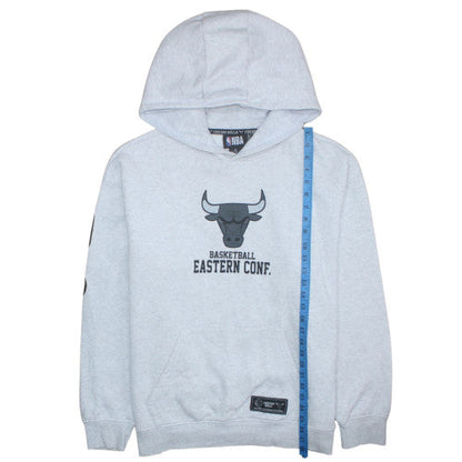 Mens UK Size L NBA Grey Pullover Hoodie