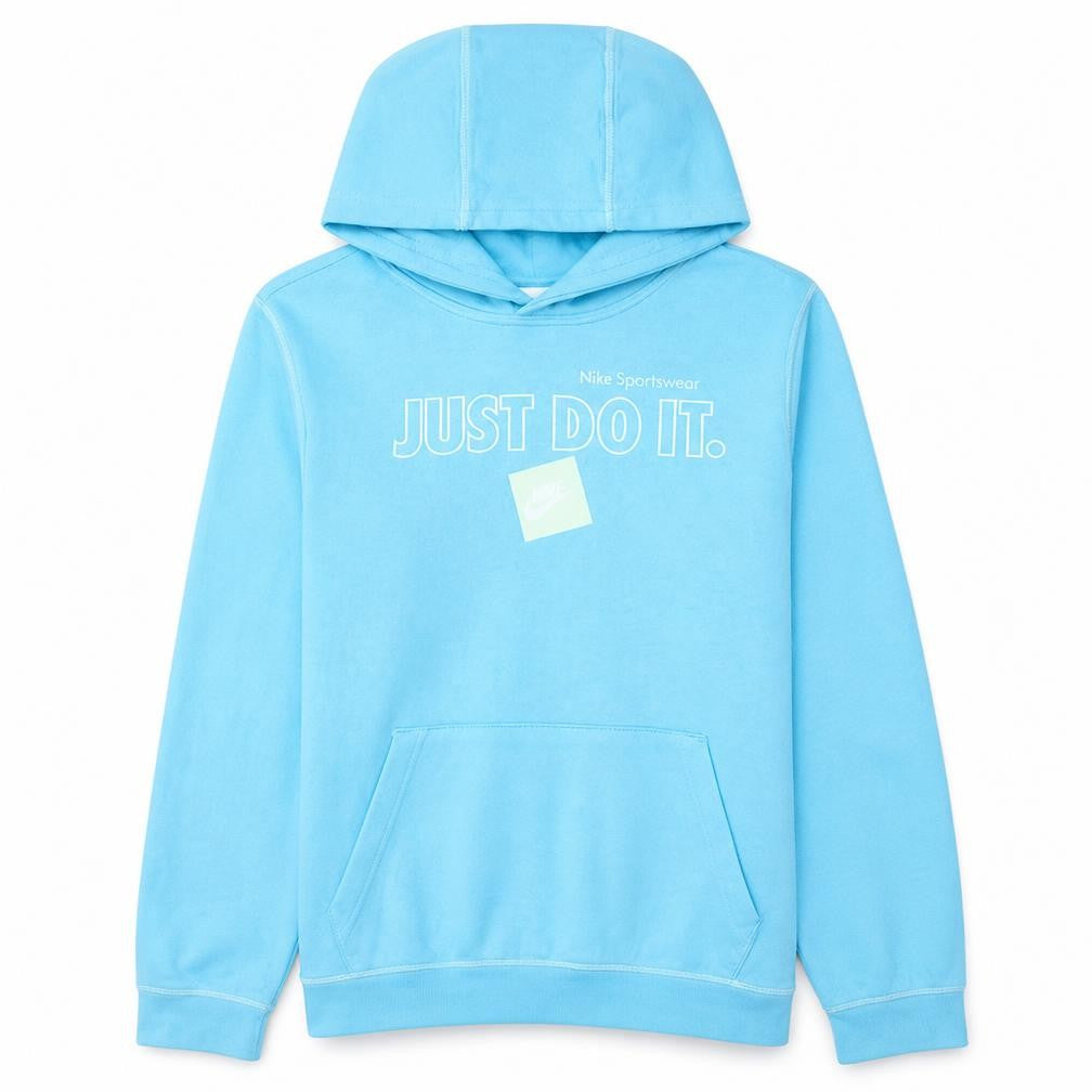 Womens UK Size XL Nike Blue Pullover Hoodie