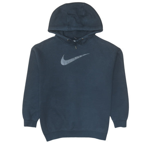 Mens UK Size S Nike Blue Pullover Hoodie