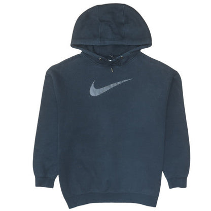 Mens UK Size S Nike Blue Pullover Hoodie