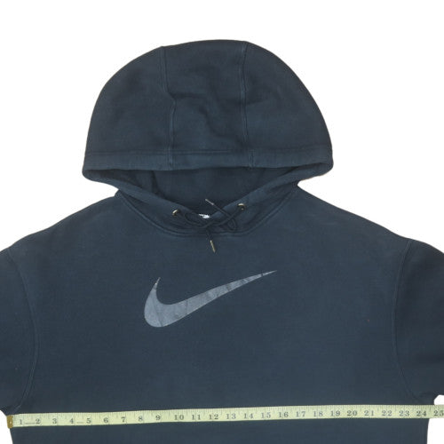 Mens UK Size S Nike Blue Pullover Hoodie
