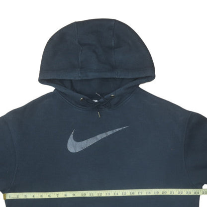 Mens UK Size S Nike Blue Pullover Hoodie
