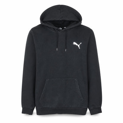 Mens UK Size M PUMA Black Pullover Hoodie