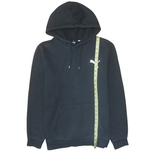 Mens UK Size M PUMA Black Pullover Hoodie