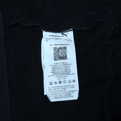 Mens UK Size M PUMA Black Pullover Hoodie