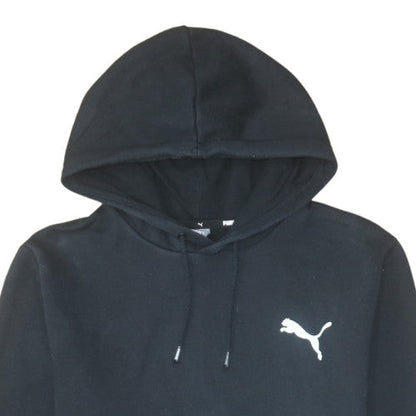 Mens UK Size M PUMA Black Pullover Hoodie