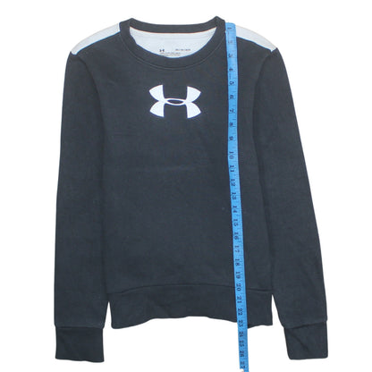 Mens UK Size XS Under armour Black Pullover Sweatshirt
