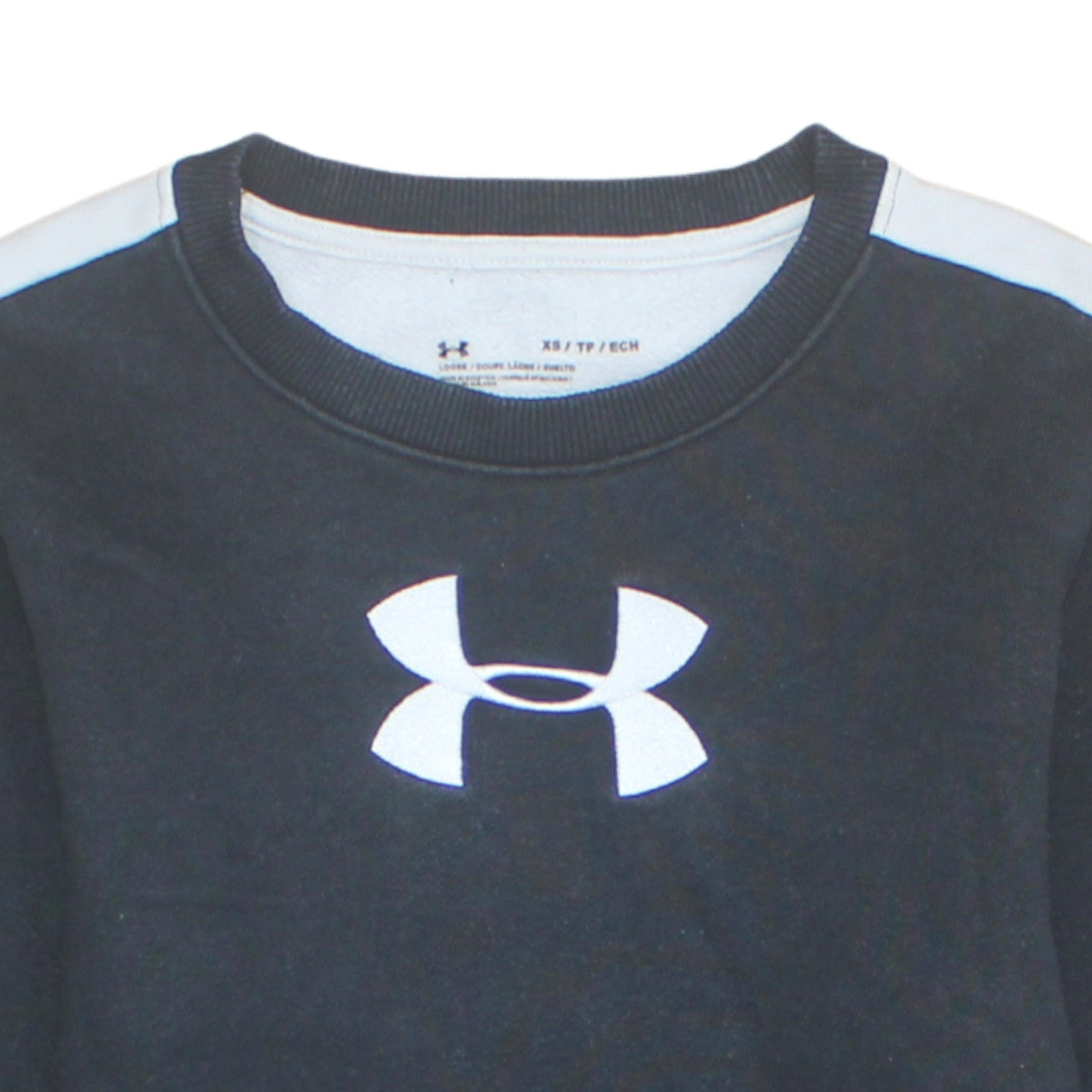 Mens UK Size XS Under armour Black Pullover Sweatshirt