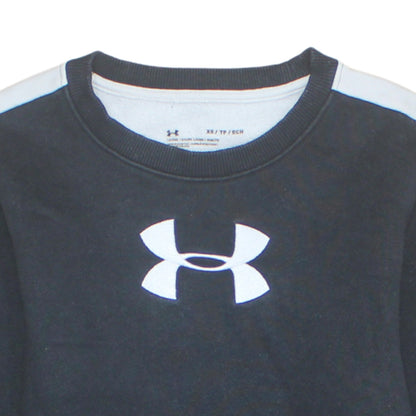 Mens UK Size XS Under armour Black Pullover Sweatshirt
