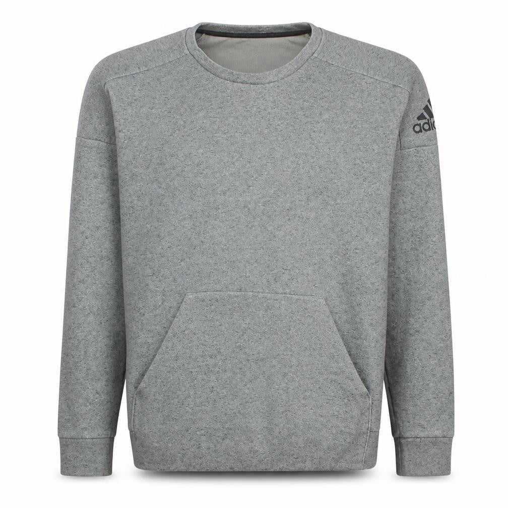 Mens UK Size S adidas Grey Pullover Sweatshirt