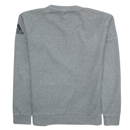 Mens UK Size S adidas Grey Pullover Sweatshirt