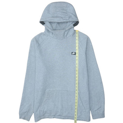 Mens UK Size L Nike Grey Pullover Hoodie