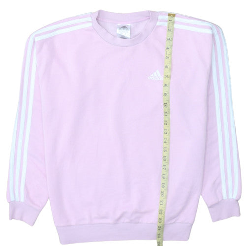 Womens UK Size XS adidas Pink Pullover Sweatshirt