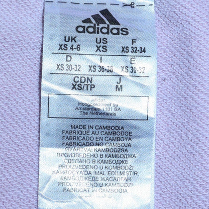 Womens UK Size XS adidas Pink Pullover Sweatshirt