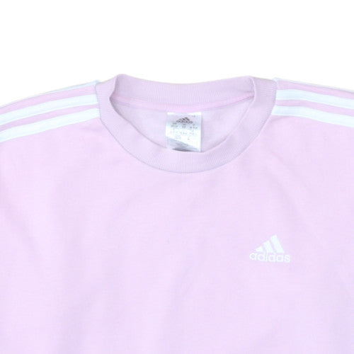 Womens UK Size XS adidas Pink Pullover Sweatshirt