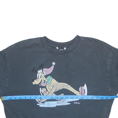 Womens UK Size M Disney Black Pullover Sweatshirt