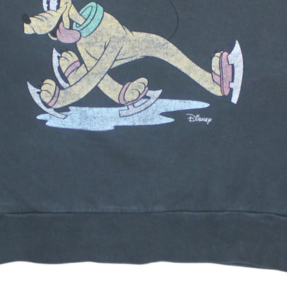 Womens UK Size M Disney Black Pullover Sweatshirt