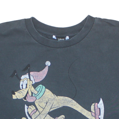 Womens UK Size M Disney Black Pullover Sweatshirt
