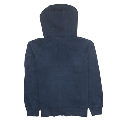 Mens UK Size L Nike Blue Full Zip Hoodie