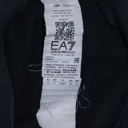 Mens UK Size S Emporio Armani Black Pullover Hoodie