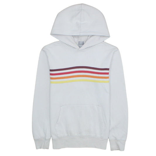 Mens UK Size S Gap White Pullover Hoodie