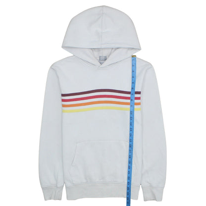 Mens UK Size S Gap White Pullover Hoodie