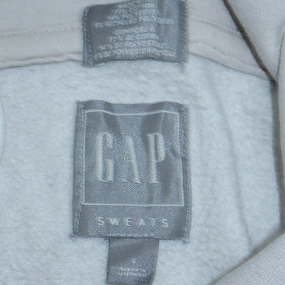 Mens UK Size S Gap White Pullover Hoodie