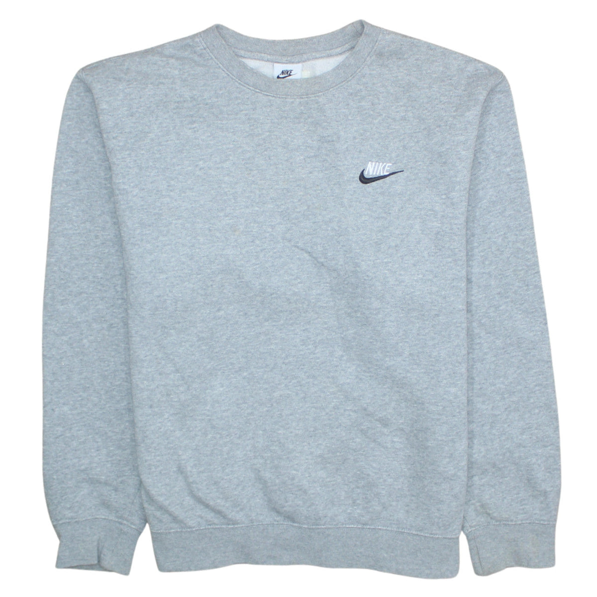 Mens UK Size S Nike Grey Pullover Sweatshirt