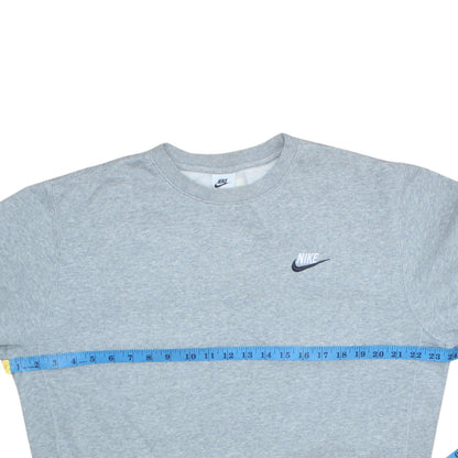 Mens UK Size S Nike Grey Pullover Sweatshirt