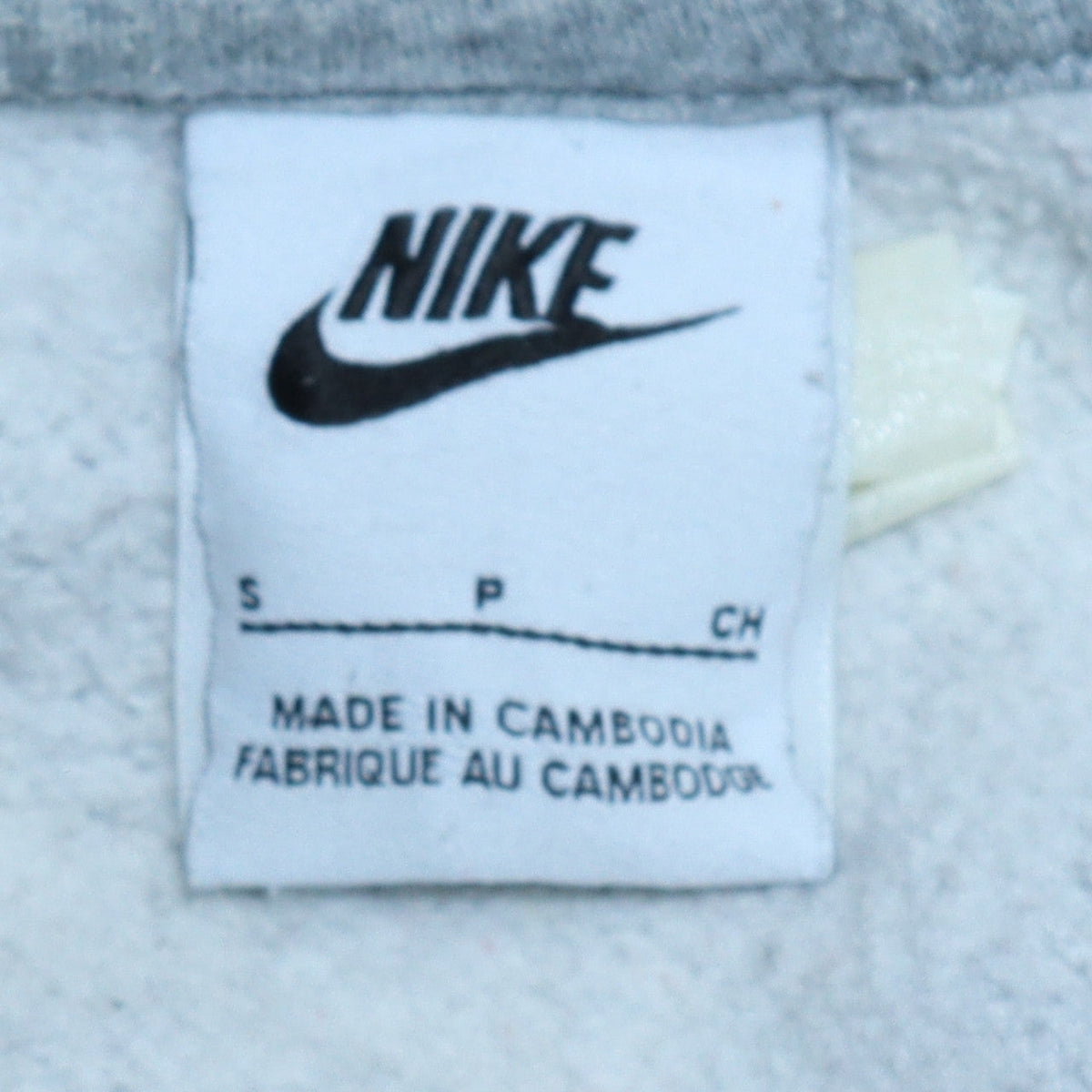 Mens UK Size S Nike Grey Pullover Sweatshirt